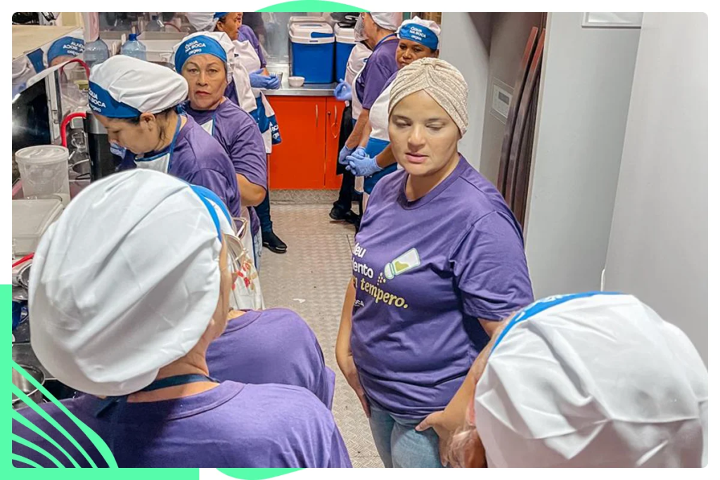 Mulheres transformam a cozinha em fonte de renda com curso de reaproveitamento de alimentos promovido em parceria em Marcelândia (MT).