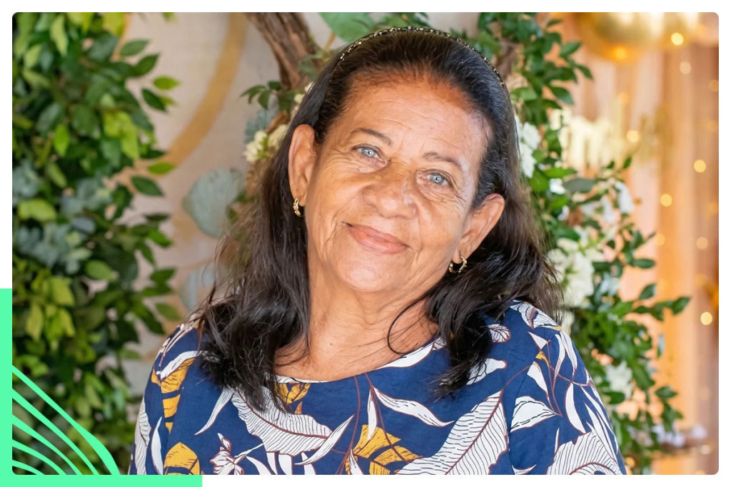 Almerinda criou quatro filhos em uma favela do Recife e inspirou o nome da empresa.